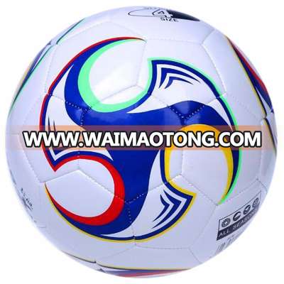 Machine Sewn Official Promotion Training Soccer Ball Football with Custom Logo Printing