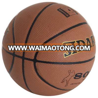 Durable outdoor standard size 7 sport pu basketball in bulk