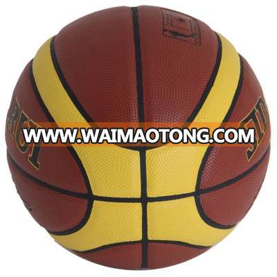 Outdoor standard size 7 cheap leather ball mini basketballs