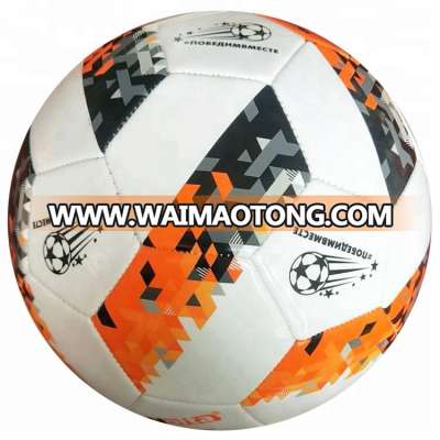 Factory wholesale 32/18 panels Popular training match customized PU soccer ball