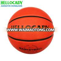 B 002 official size rubber basketball