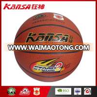 Kansa-1000 Good Sale Size 7 PVC Leather High Quality Custom Basketball Ball