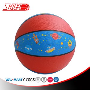 Size 3 Kids Rubber Basketball