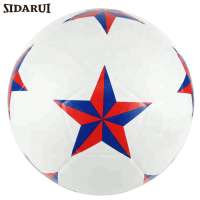 Soccer Ball  Custom LOGO Football White rubber Ball